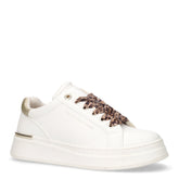 Sneaker in ecopelle bambina bianco platino | Boscaini Scarpe