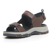 Rigdon sandalo brown black | Boscaini Scarpe