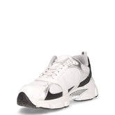 Sneaker in ecopelle bianco nero | Boscaini Scarpe