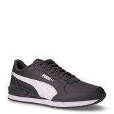 St runner v4 l sneaker in ecopelle e pelle grigio | Boscaini Scarpe