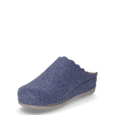 Prau ciabatta in tessuto indaco | Boscaini Scarpe