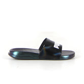 Popcat 20 GirlPower ciabatta di gomma black white - Black Friday Ciabatte Donna | Boscaini Scarpe