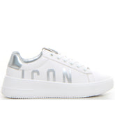 Sneaker bianco argento - Sneakers Donna | Boscaini Scarpe