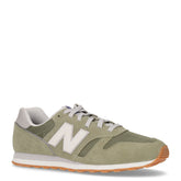 373 sneaker in pelle e tessuto verde - Sneakers Uomo | Boscaini Scarpe