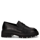 Mocassino chunky in ecopelle nero | Boscaini Scarpe