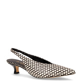 Décolleté slingback a punta in ecopelle burro - DU SIMON | Boscaini Scarpe