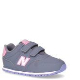 500 sneaker da bambina in ecopelle grigio artico - Sneakers Bambina | Boscaini Scarpe