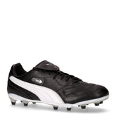 King Liga FG/AG scarpa da calcio in ecopelle nero argento bianco - Scarpe Calcio Uomo | Boscaini Scarpe