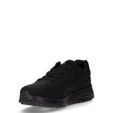 Uno lite metallic love sneaker  in ecopelle nero oro | Boscaini Scarpe