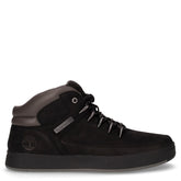 Davis Square Mid lace sneaker in pelle e tessuto nero - TIMBERLAND UOMO | Boscaini Scarpe