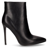Tronchetto in ecopelle con zip nero | Boscaini Scarpe