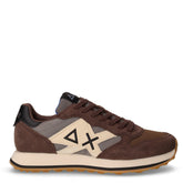 Jaki 2.0 sneaker in pelle e tessuto marrone | Boscaini Scarpe