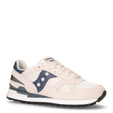 Shadow Original sneaker in pelle e tessuto bianco beige navy | Boscaini Scarpe