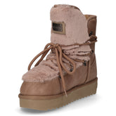 Nordic TRK stivaletto caldo in ecopelle taupe | Boscaini Scarpe