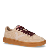 Smash sneaker in ecopelle scamosciata beige - VICTORIA | Boscaini Scarpe