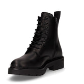 Anfibio in pelle con zip nero | Boscaini Scarpe