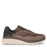 Spherica Actif X1 sneaker in pelle e tessuto grigio tortora blu | Boscaini Scarpe