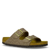 Arizona ciabatta in pelle grigio taupe - BIRKENSTOCK | Boscaini Scarpe