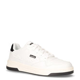 Ginger sneaker in ecopelle bianco nero - Sneakers Uomo | Boscaini Scarpe