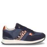 Stra sneaker in ecopelle blu - NAPAPIJRI DONNA | Boscaini Scarpe