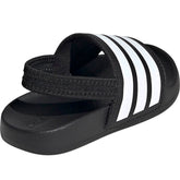 Adilette estrap ciabatta bambino black | Boscaini Scarpe