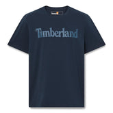 NORTHWOOD WORDMARK LOGO SHORT t-shirt in cotone blu scuro | Boscaini Scarpe