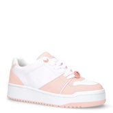 Sneaker in ecopelle bianco rosa - GUESS DONNA | Boscaini Scarpe