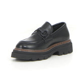 Mocassino chunky con staffa black | Boscaini Scarpe