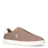 Low Prof Cupsole Sneaker in tessuto desert taupe | Boscaini Scarpe