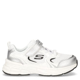 Retro Graph sneaker in tessuto ed ecopelle bambina bianco argento - Sneakers Bambina | Boscaini Scarpe