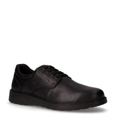 Stringata casual in pelle nero | Boscaini Scarpe