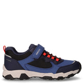 Magnetar Boy sneaker in tessuto ed ecopelle bambino avio navy | Boscaini Scarpe