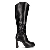 Stivale in ecopelle con tacco nero - LAURA BIAGIOTTI | Boscaini Scarpe