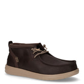 Wally Mid polacchino in ecopelle marrone scuro - HEY DUDE | Boscaini Scarpe
