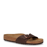 Arizona ciabatta in pelle marrone scuro - BIRKENSTOCK | Boscaini Scarpe
