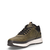 Cortina polacchino sportivo in ecopelle kaki | Boscaini Scarpe