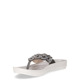 Ciabatta infradito in ecopelle nero | Boscaini Scarpe