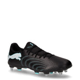 Future 9 Play MXSG scarpa da calcio in ecopelle nero azzurro | Boscaini Scarpe