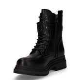 Anfibio in ecopelle con zip nero | Boscaini Scarpe