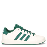 Grand Court 2.0 sneaker ragazzo in ecopelle bianco verde - ADIDAS | Boscaini Scarpe