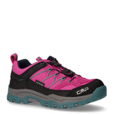 Rigel Low scarpa da trekking in pelle e tessuto bambina fuxia - Trekking Bambino | Boscaini Scarpe
