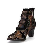 Tronchetto in pelle marrone | Boscaini Scarpe