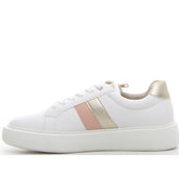 Sneaker con zip laterale white gold - Sneakers Donna | Boscaini Scarpe