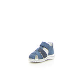 Sandalo in ecopelle bambino blu denim | Boscaini Scarpe