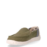 Mocassino sportivo in tessuto militare | Boscaini Scarpe
