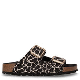 Enny ciabatta in pelle nero bianco - GRUNLAND | Boscaini Scarpe