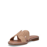 Ciabatta in tessuto cipria | Boscaini Scarpe