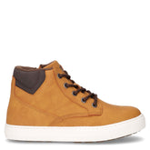 Polacchino sportivo in ecopelle bambino giallo marrone - Scarpe Bambino | Boscaini Scarpe