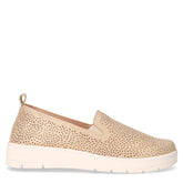 Mocassino sportivo in ecopelle beige oro - GRUNLAND | Boscaini Scarpe