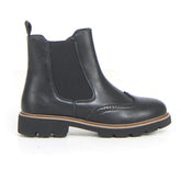 Stivaletto stile inglese con zip black - Mid Season Sale Donna | Boscaini Scarpe